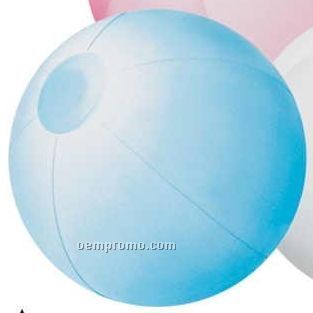 16" Inflatable Tie Dye Colored Beach Ball