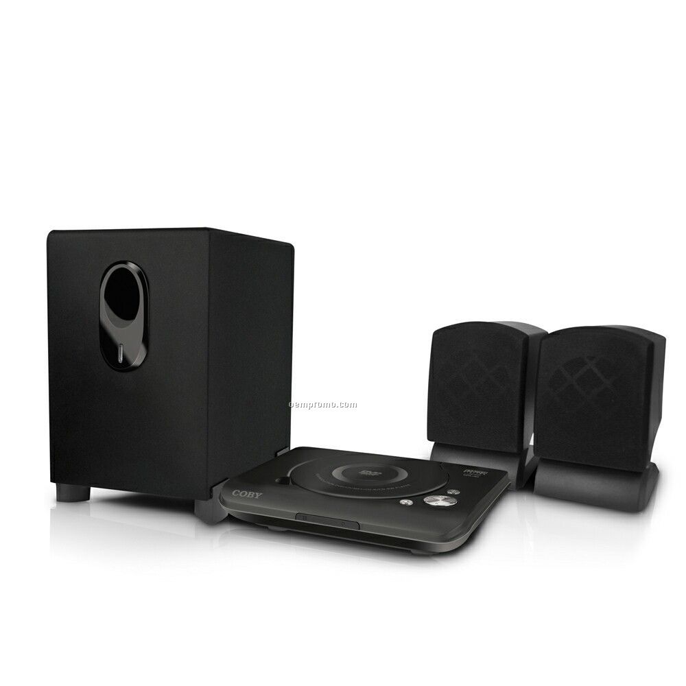 2 Channel DVD Home Theater System By Coby