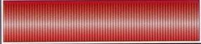 30' Red Metallic Hula Streamer