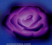 Display Box Of 3 Purple Floating Light Up Flowers