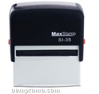 Maxstamp Rectangle Self Inking Stamp (2 3/4