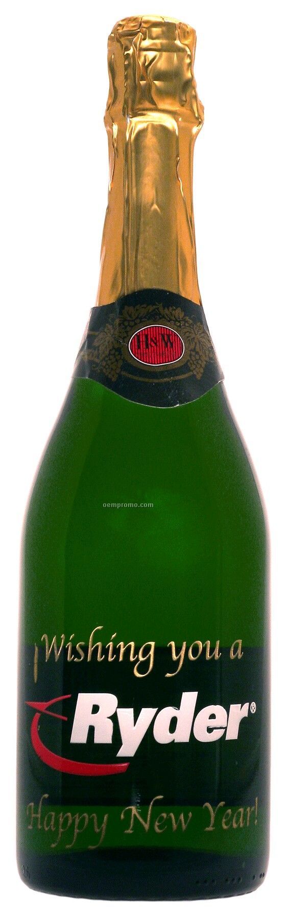 750ml Standard Non-alcoholic Sparkling Grape Juice Etched With 3 Color Fill