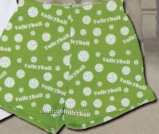 Adult & Youth Stock Scatterprint Shorts W/ 6.5" Inseam - Volleyball