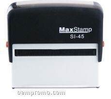 Maxstamp Rectangle Self Inking Stamp (3 3/16"X2")