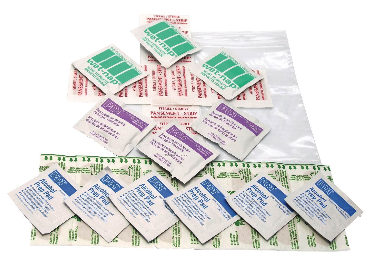 40 Piece First Aid Kit (Blank)