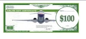 Airline Gift Certificate