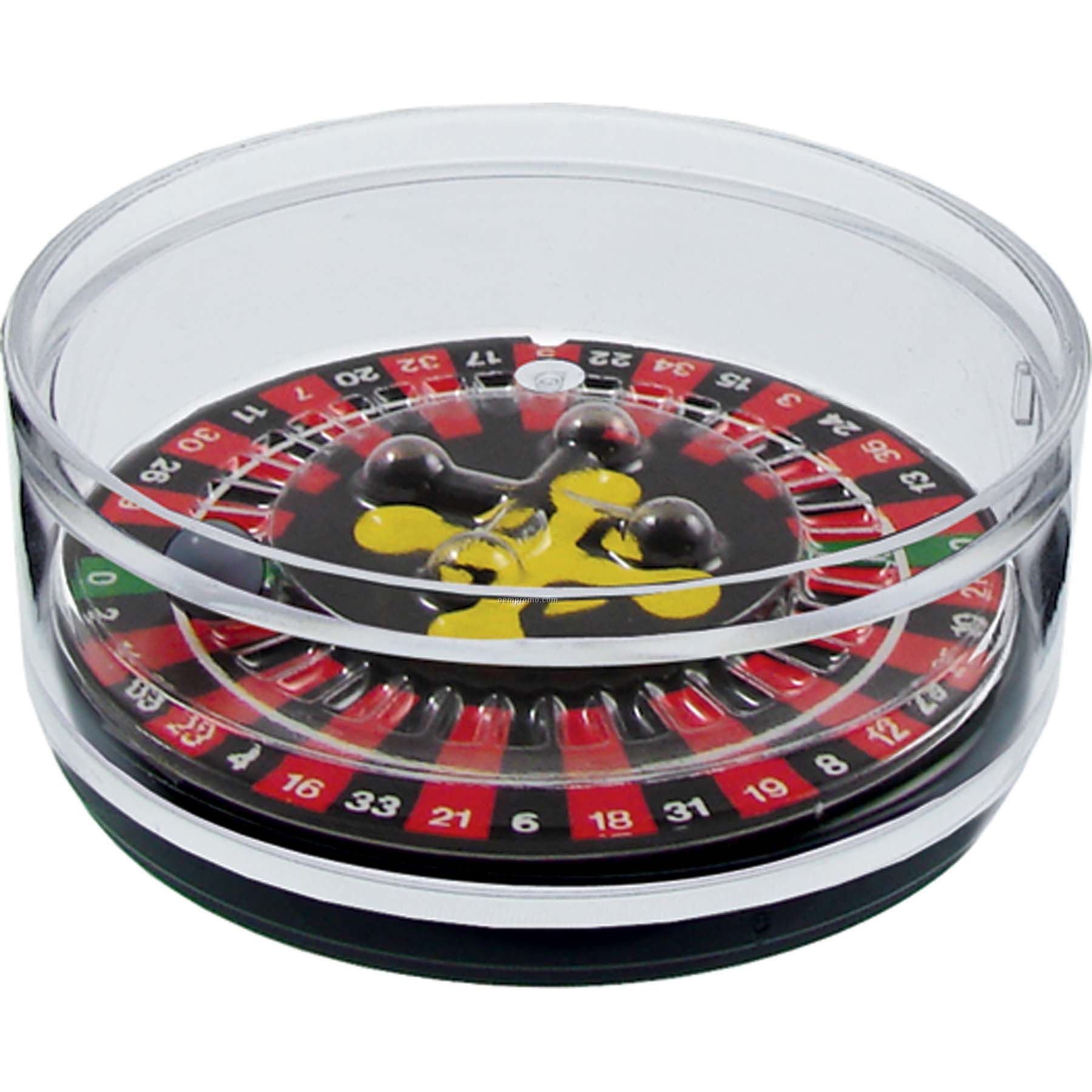 Roulette Compartment Coaster Caddy