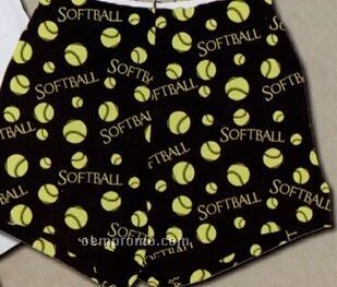Adult & Youth Stock Scatterprint Shorts W/ 5" Inseam - Softball