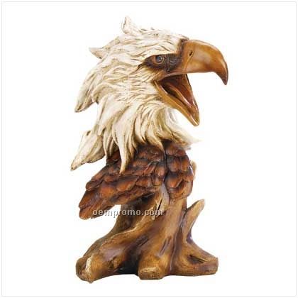 Rustic Eagle Sculpture