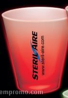 2 Oz. Red LED Neon Look Shot Glass