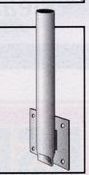 Vertical Wall Mount Pole Bracket Tool