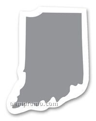 Indiana -re-stick-it Decal 3 X 2.375