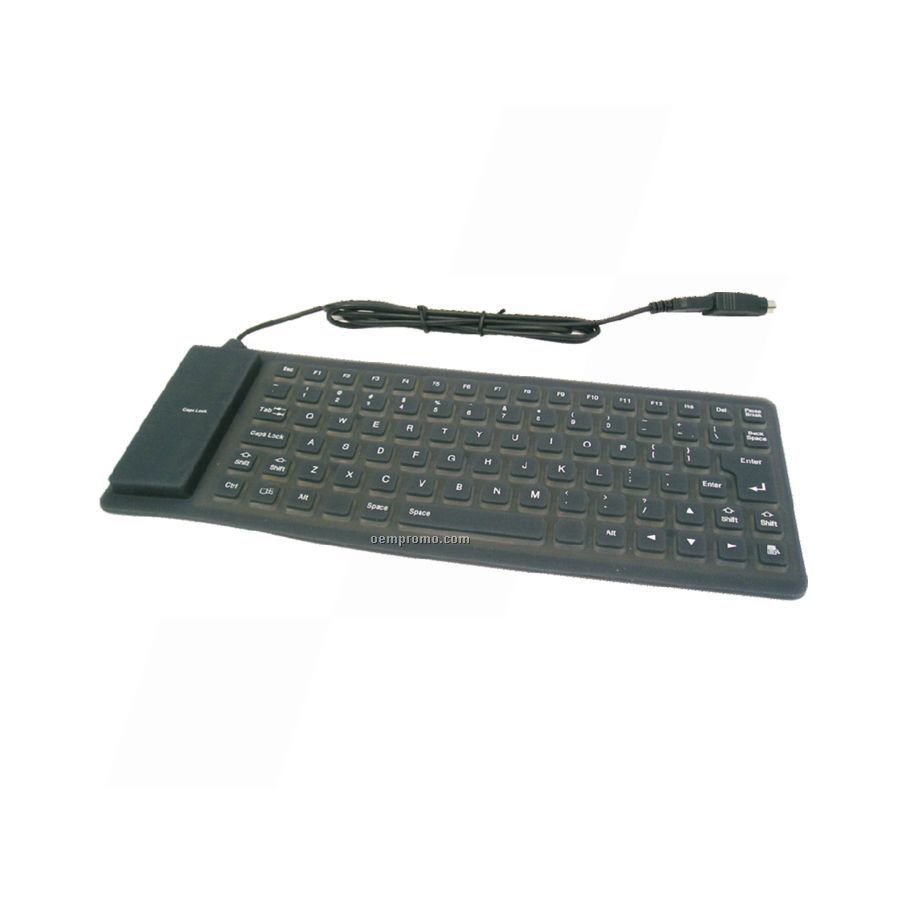 Water Resistant USB Foldable Keyboard