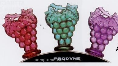 24 Piece Colorful Grape Acrylic Bottle Stoppers Set