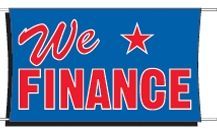 3'x5' Fluorescent Stock Banner - We Finance