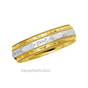4ktt 6mm Men's Comfort Fit Wedding Band Ring (Size 11)