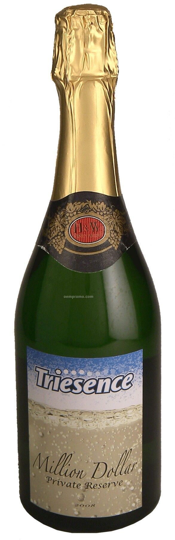 750ml Standard Non-alcoholic Sparkling Grape Juice With Label