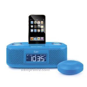Iluv Vibe- Dual Alarm Clock W/Bed Shaker For Ipod