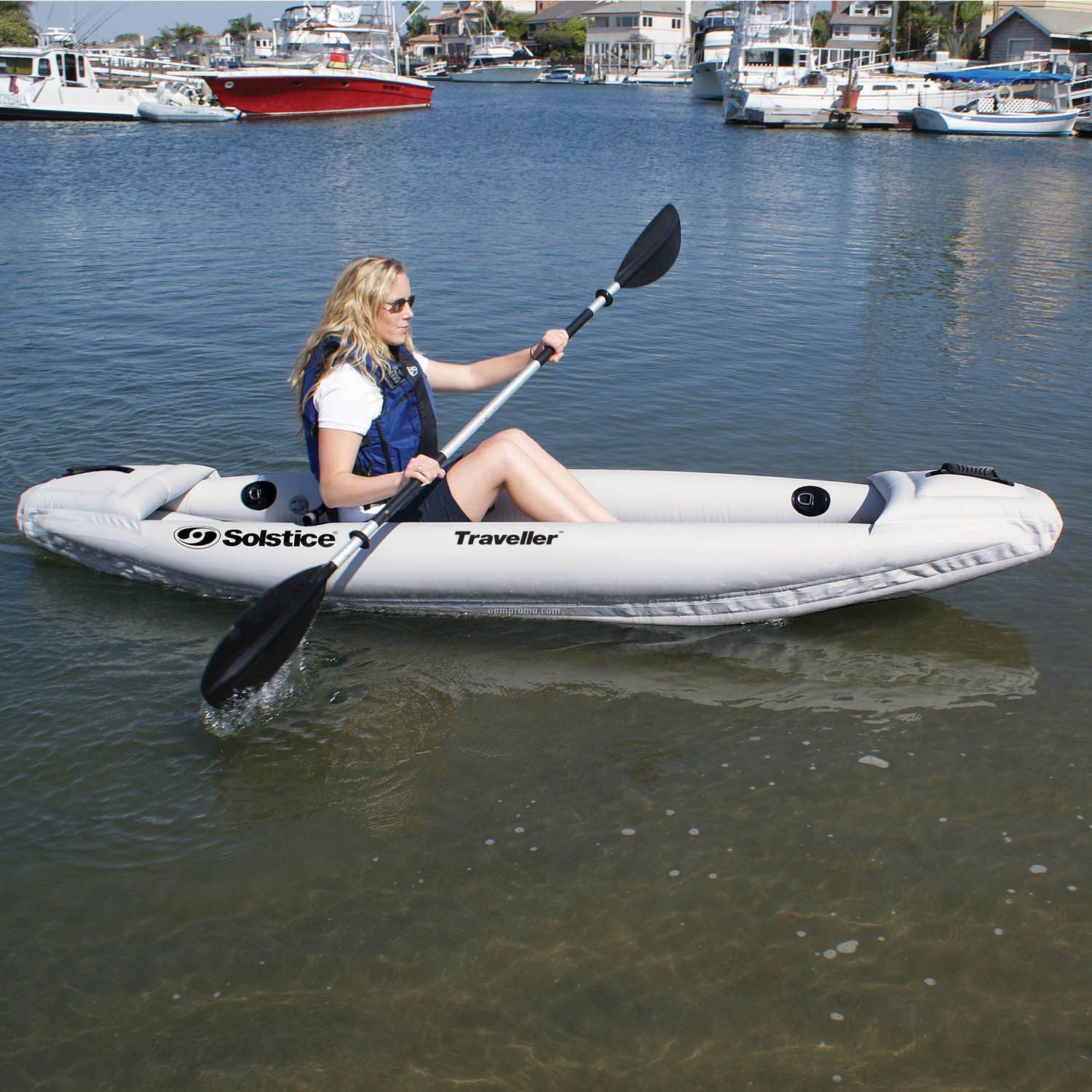 Solstice Traveller Inflatable 1 Person Kayak