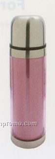 17 Oz. Thermal Bottle W/ Transparent Outer Shell