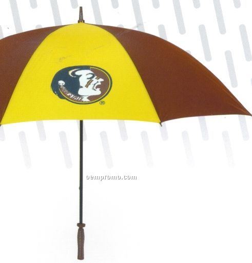 60" Automatic Open Golf Umbrella With Finger Grip Handle