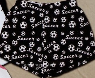 Adult & Youth Stock Scatterprint Shorts W/ 3" Inseam - Soccer