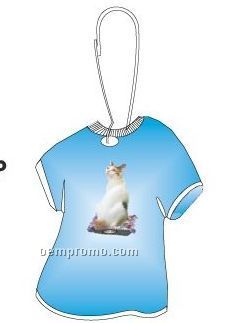 Japanese Bobtail Cat T-shirt Zipper Pull