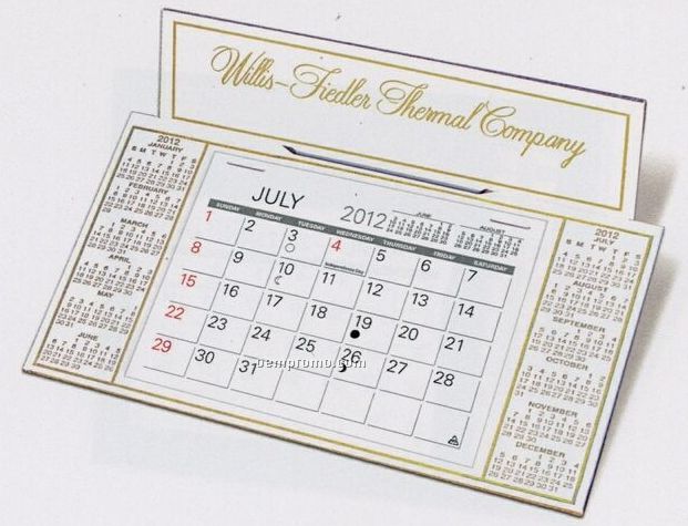 The Dominique Warwick Premier Desk Calendar (After April)