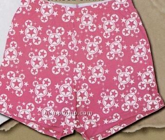 Adult & Youth Stock Scatterprint Shorts W/ 3" Inseam - Stars