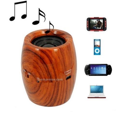 Beer Barrel Portable Speaker