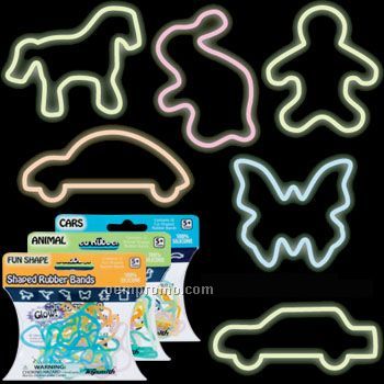 Glow In The Dark Silly Rubber Band