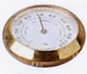 Hygrometer (Brass W/ Glass Face)