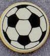 Medallions Stock Kromafusion Lapel Pin (Soccer Ball)