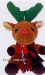 Stock Christmas Stuffed Reindeer