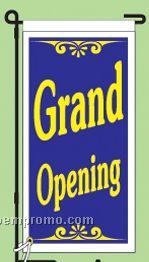 Stock Ground Replacement Banner (Grand Opening) (14"X30")