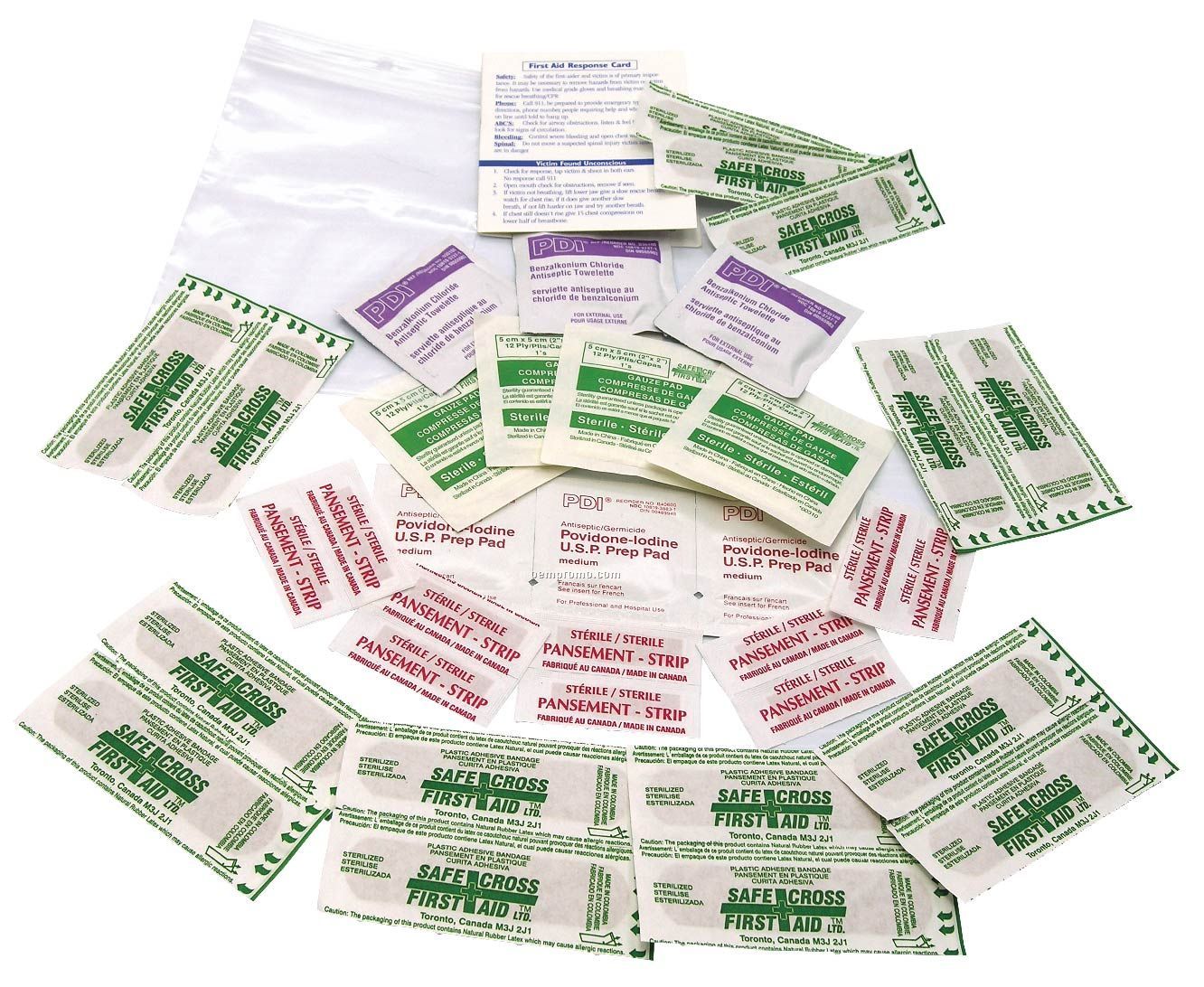 36 Piece First Aid Kit (Blank)