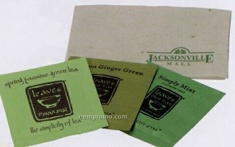 Eco Herbal Tea Set In Plantable Seed Gift Envelope