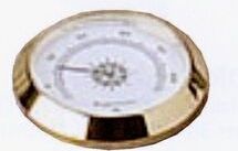 Hygrometer (Brass W/ Glass Face)