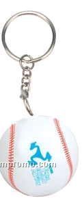 Inflatable Sports Balls W/ Key Chain - Baseball