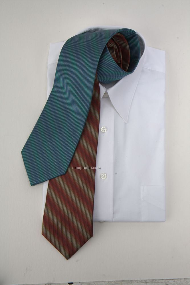 Men's Tie W/ Soft Stripe Pattern