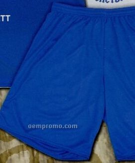 Youth Performance Mock Mesh Work Out Basketball Shorts