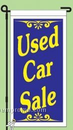 Stock Ground Replacement Banner (Used Car Sale) (14"X30")