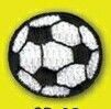 Suntex Stock Peel & Stick Embroidered Applique - Soccer Ball