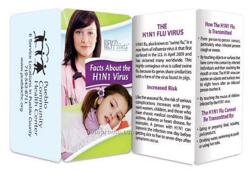 Facts About The H1n1 Key Point Brochure (Folds To Card Size)