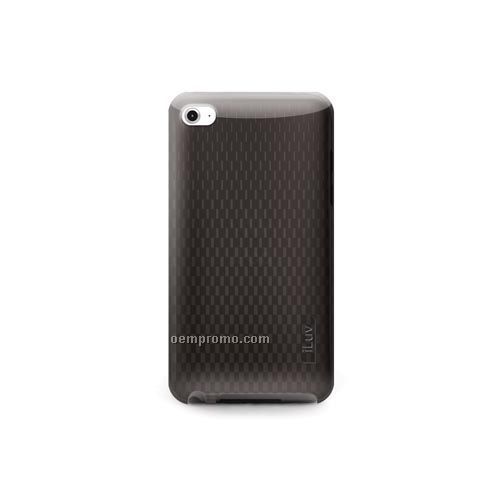 Iluv - Iphone - Tpu (Thermo Polyurethane) Case W/ Texture For Touch 4th