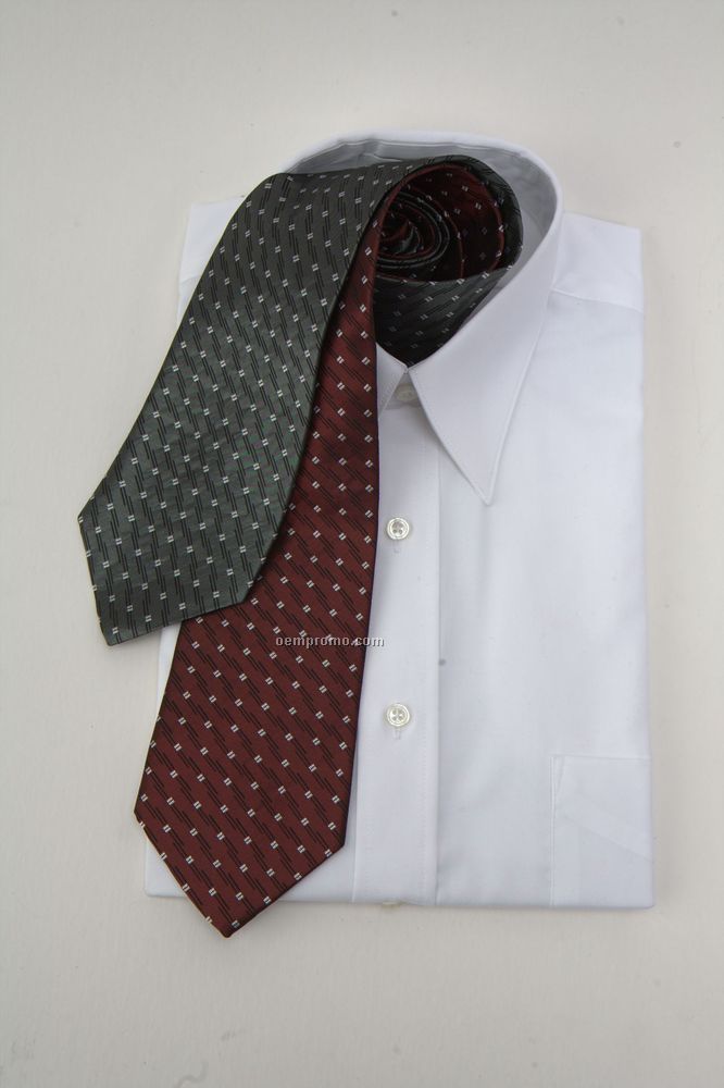 Men's Tie W/ Cross Hatch Pattern