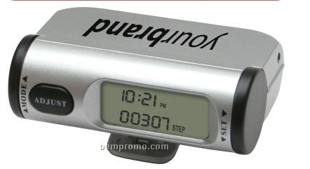 Digital Pedometer With Alarm Clock And Countdown Timer