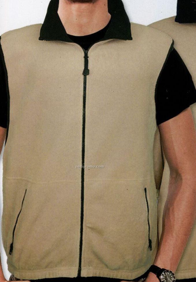 Men's Glenwood 365 Gram Signature Fleece Vest (Blank - Xs-xl)