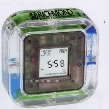 Minya 4-in-1 Magic Clock W/See Thru Oil/Water Timer
