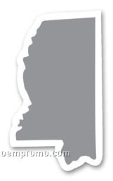 Mississippi -re-stick-it Decal 3.25 X 1.875